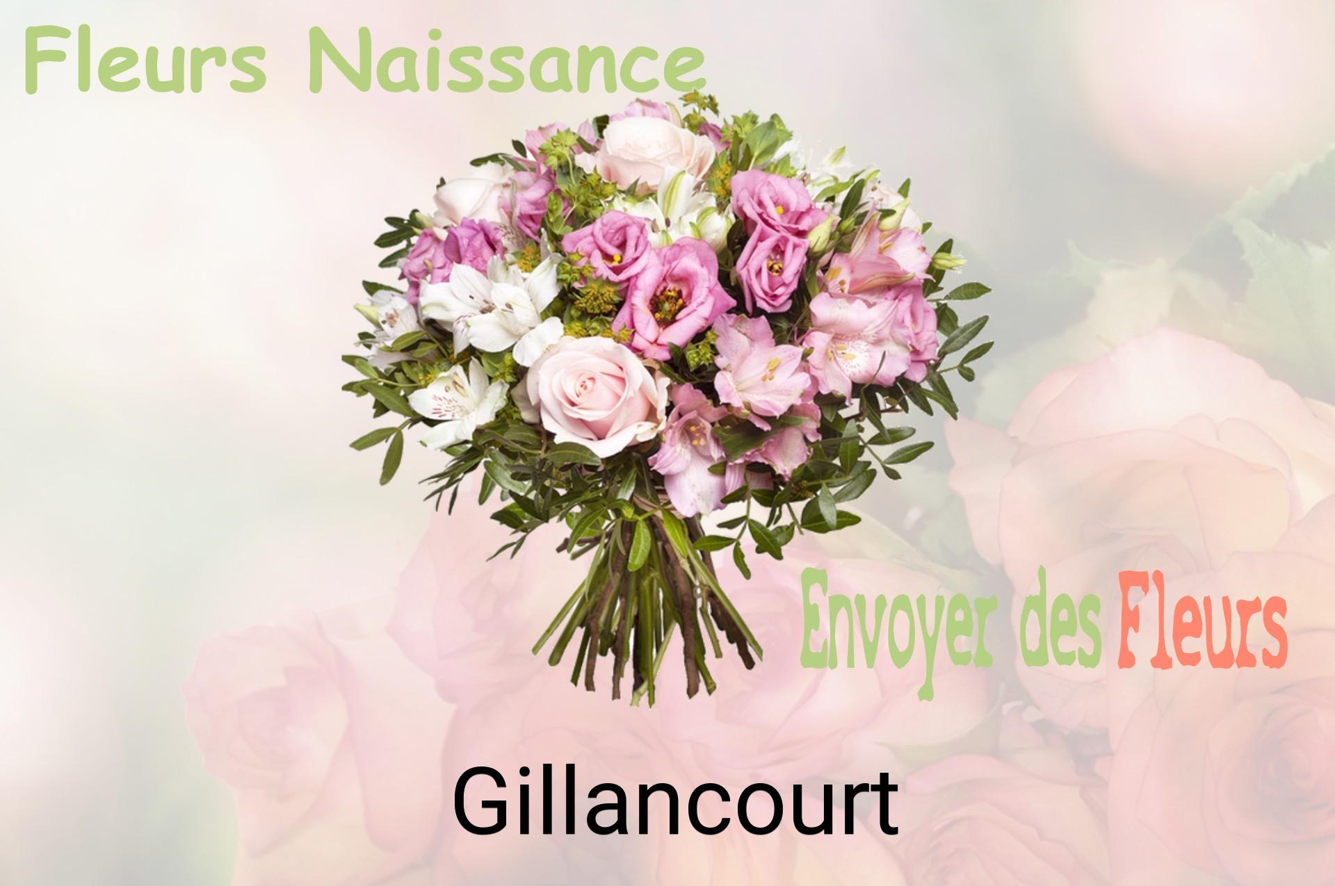 Bouquet de fleurs de naissance livré à Gillancourt